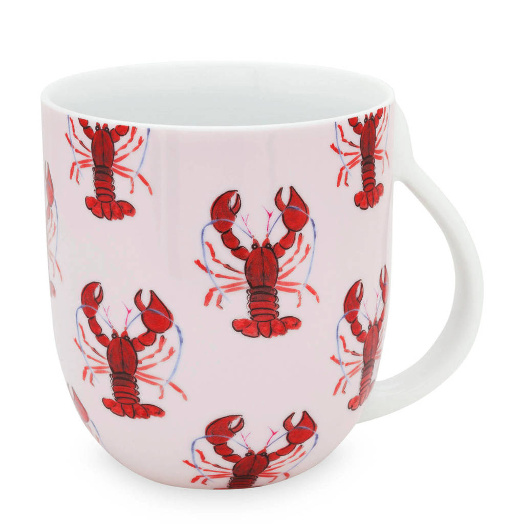 Fabienne Chapot Lobster mok (Ø9 cm), Roze