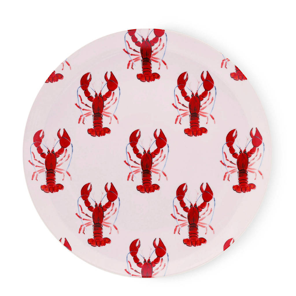 Fabienne Chapot Lobster serveerbord (Ø32 cm), Roze