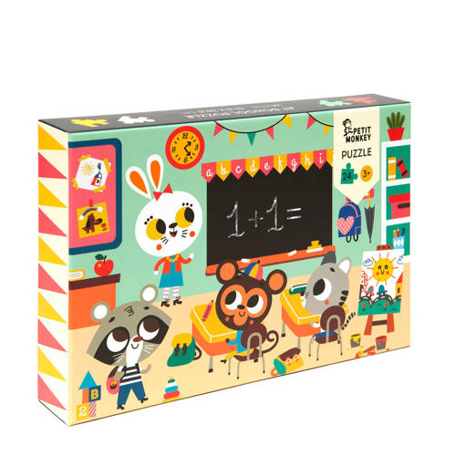 Petit Monkey Legpuzzel 24 Stukjes petit monkey kopen in de aanbieding