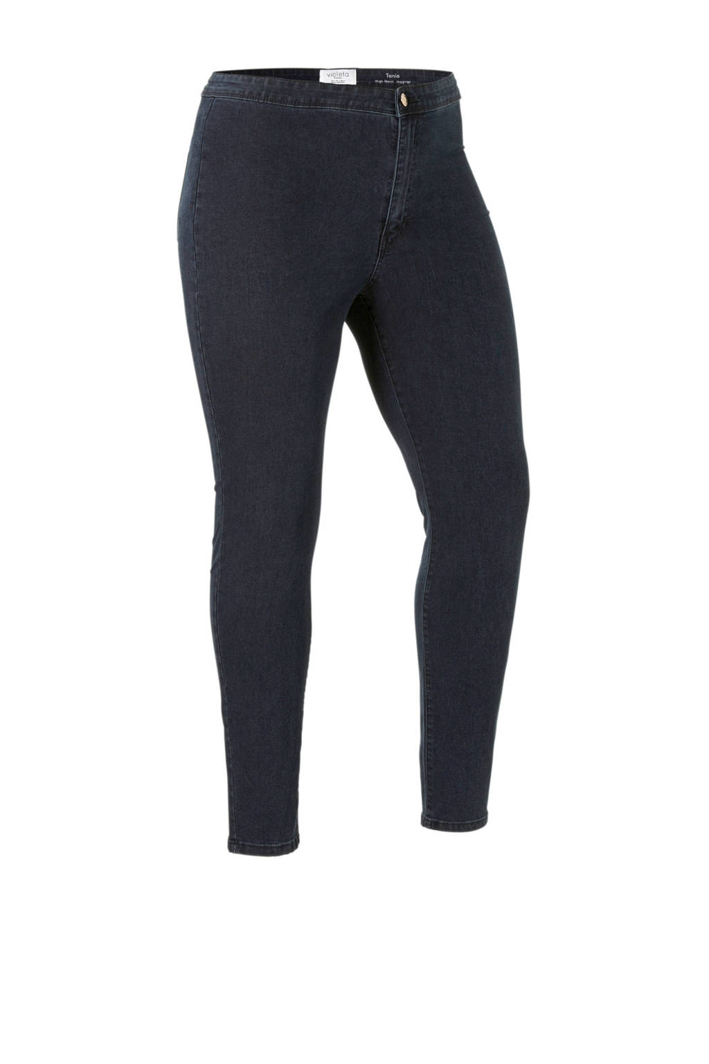 Violeta by Mango high waist jegging donkerblauw, Donkerblauw