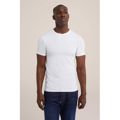 WE Fundamentals T-shirt wit - set van 2 afbeelding
