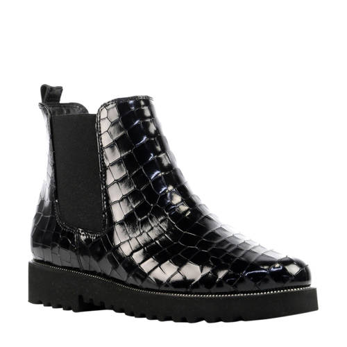 Paul Green Lakleren Chelsea Boots Zwart paul green kopen in de aanbieding Paul Green Lakleren Chelsea Boots Zwart paul green kopen in de aanbieding