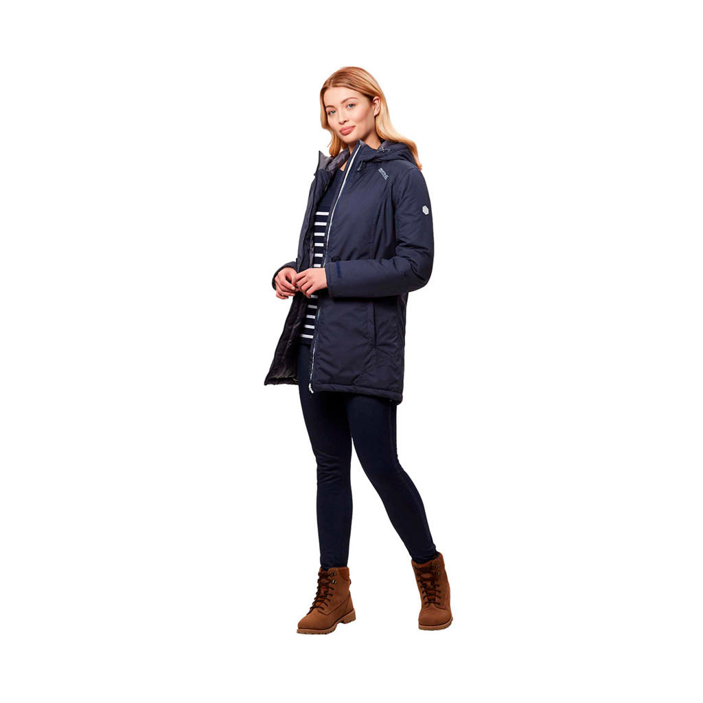 Veste Parka Femme Regatta Bleue – Taille 12 (M) – Bon état, Lavable