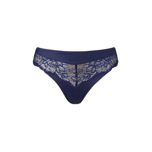 Triumph Slip Amourette Charm Donkerblauw triumph kopen in de aanbieding
