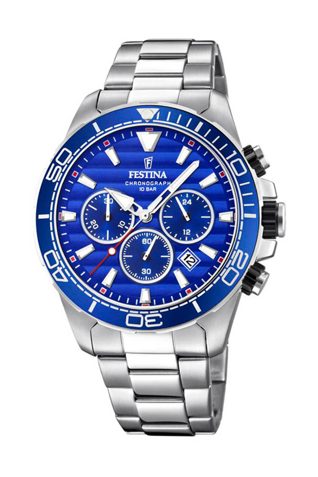 Festina horloge - F20361/2, Zilverkleurig