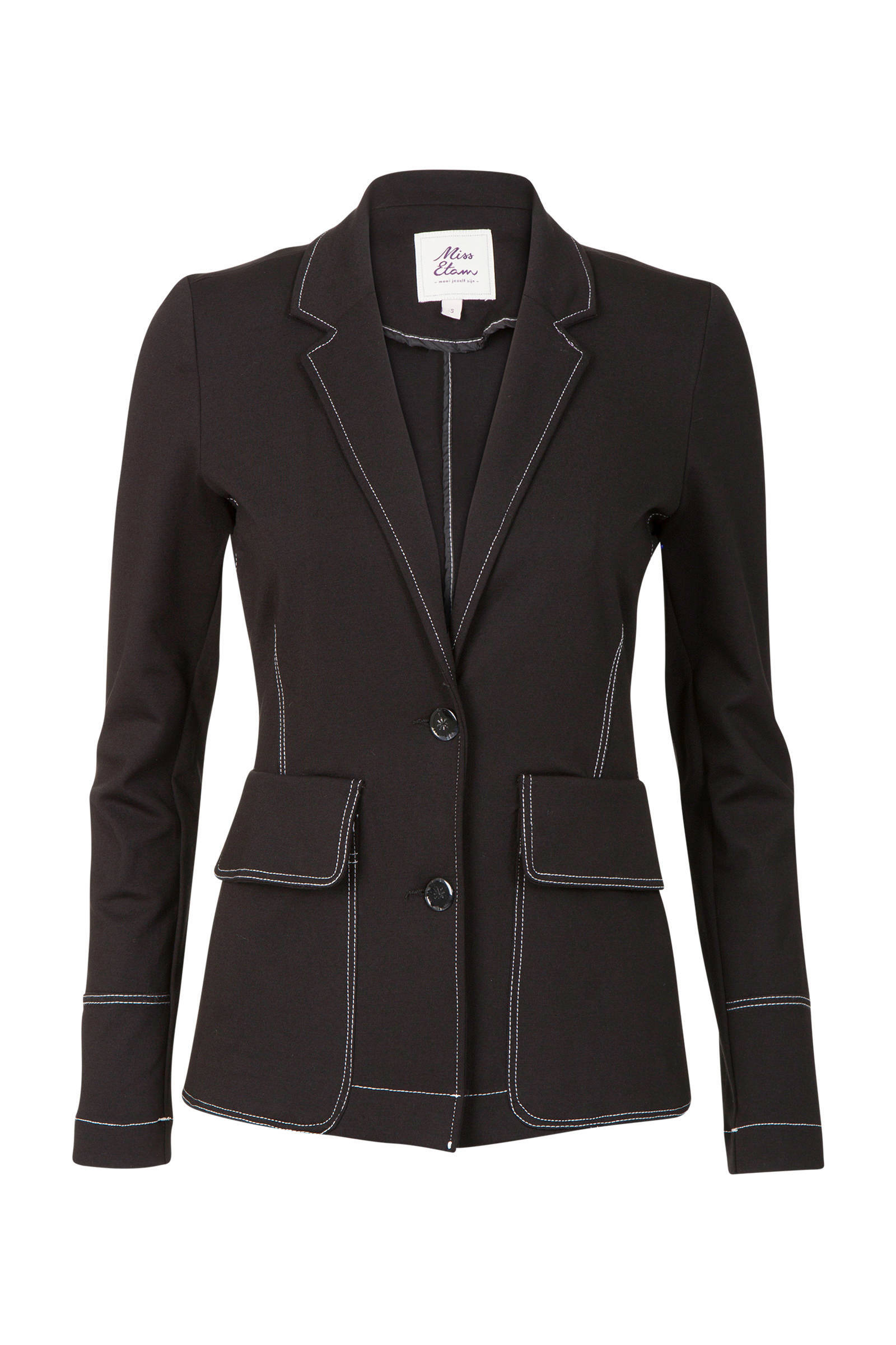 Miss Etam Regulier blazer zwart | wehkamp Miss Etam Regulier blazer zwart | wehkamp