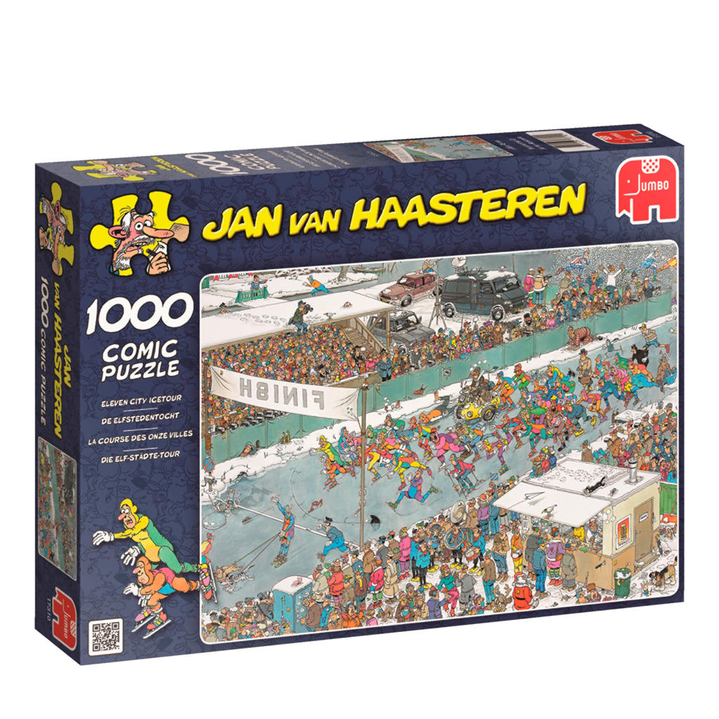 Jan van Haasteren de elfstedentocht legpuzzel 1000 stukjes