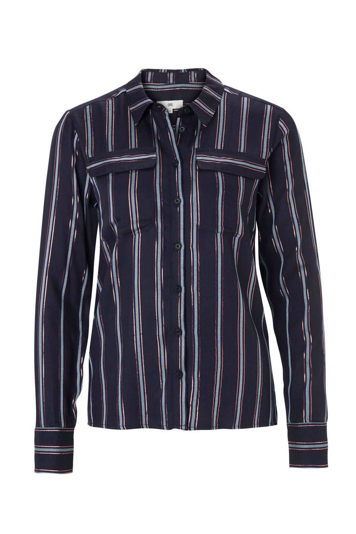 blouse blauw gestreepte CKS Maki blouse gestreepte gestreepte blouse CKS blauw Maki CKS Maki STqFvw