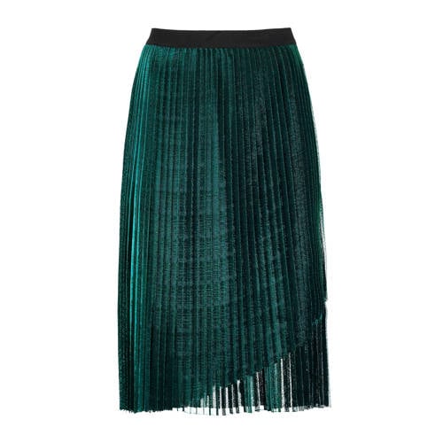 Cks Halflange Plisserok Groen cks kopen in de aanbieding