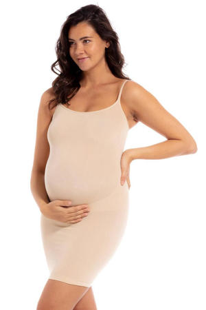zwangerschapsonderjurk Mama Supporting beige