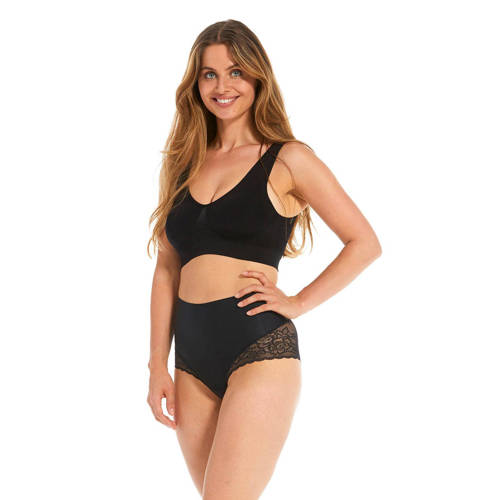 MAGIC Bodyfashion medium corrigerende slip Tummy Shaper Lace zwart afbeelding