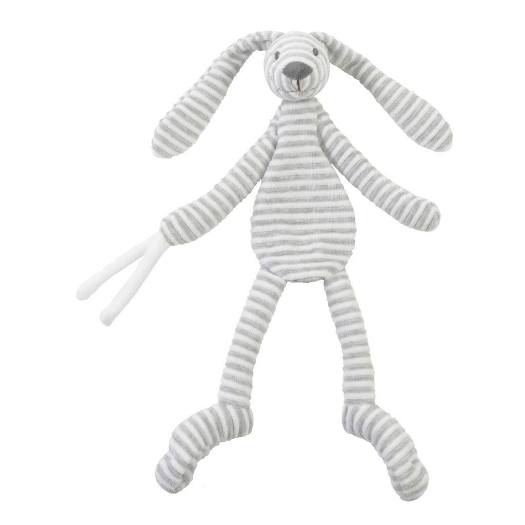 Happy Horse grijze Rabbit Reece Tuttle knuffel 30 cm, Grijs