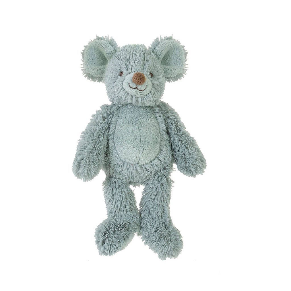Happy Horse Mouse Mel Pacifier knuffel 18 cm, Mintgroen