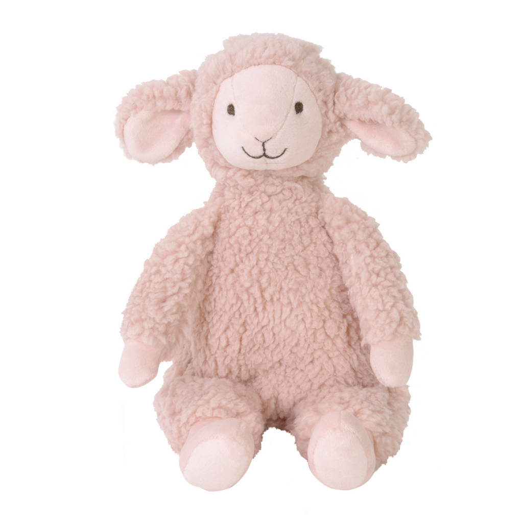 Happy Horse Lamb Lotus knuffel 30 cm, Roze
