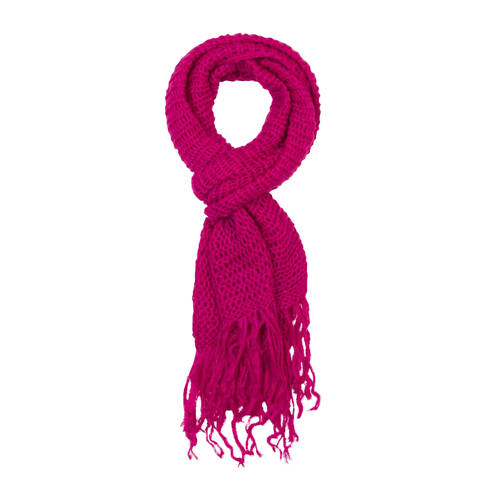 Promiss Gebreide Sjaal Fuchsia promiss kopen in de aanbieding Promiss Gebreide Sjaal Fuchsia promiss kopen in de aanbieding