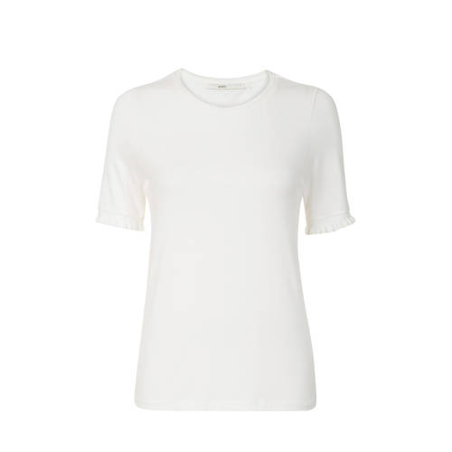 Steps T Shirt Met Ruches Wit steps kopen in de aanbieding