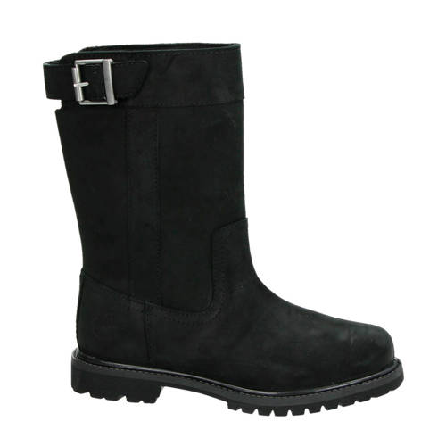 Timberland Nellie Pull On Nubuck Laarzen Zwart timberland kopen in de aanbieding