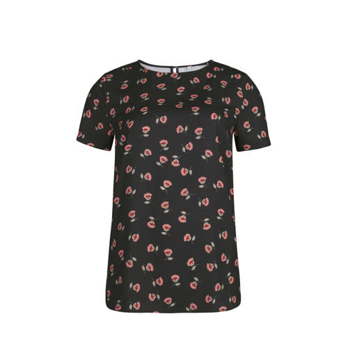We Fashion Gebloemde Top Zwart we fashion kopen in de aanbieding