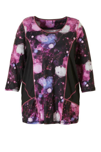 Sport sport t-shirt roze
