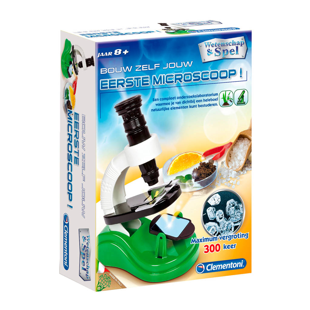 Clementoni Wetenschap 1e Microscoop 6+