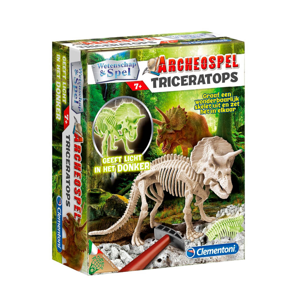 Clementoni Archeospel Triceratops Fluor