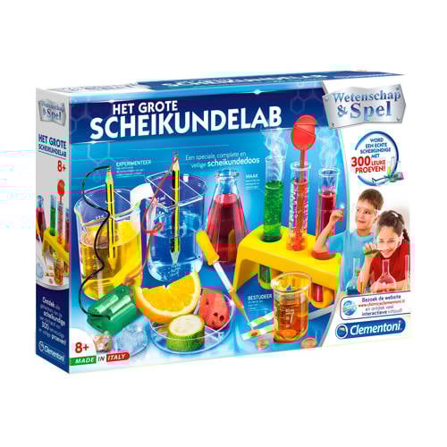 Clementoni Wetenschap Chemie Lab 300 clementoni kopen in de aanbieding