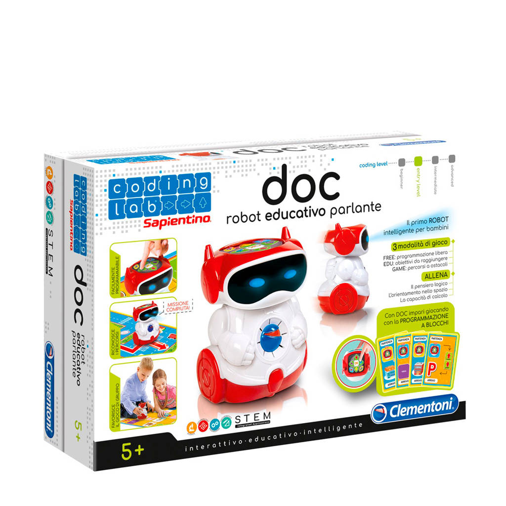 Clementoni Coding Lab Robot Doc, Wit
