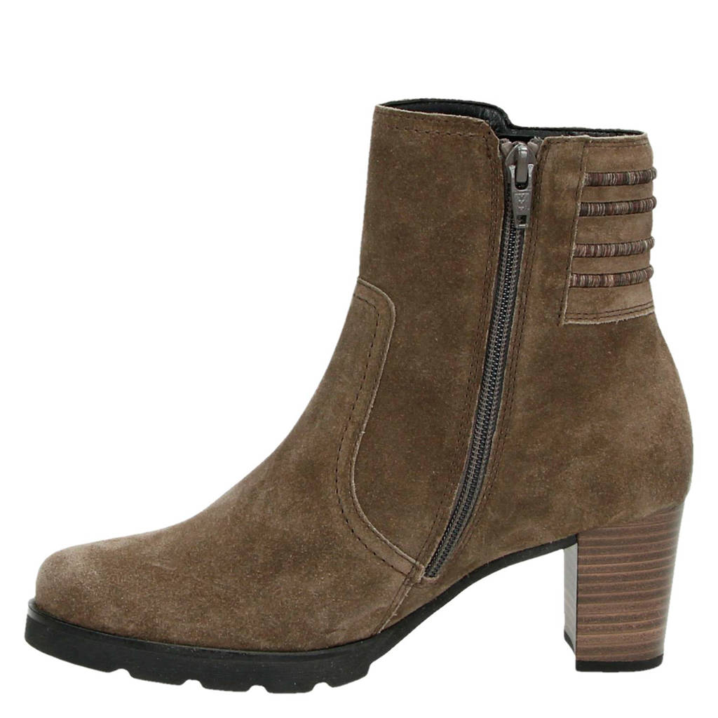 Enkellaarsen Leren Gabor Enkellaarsen Gabor Gabor Leren Taupe Leren Taupe vcU470