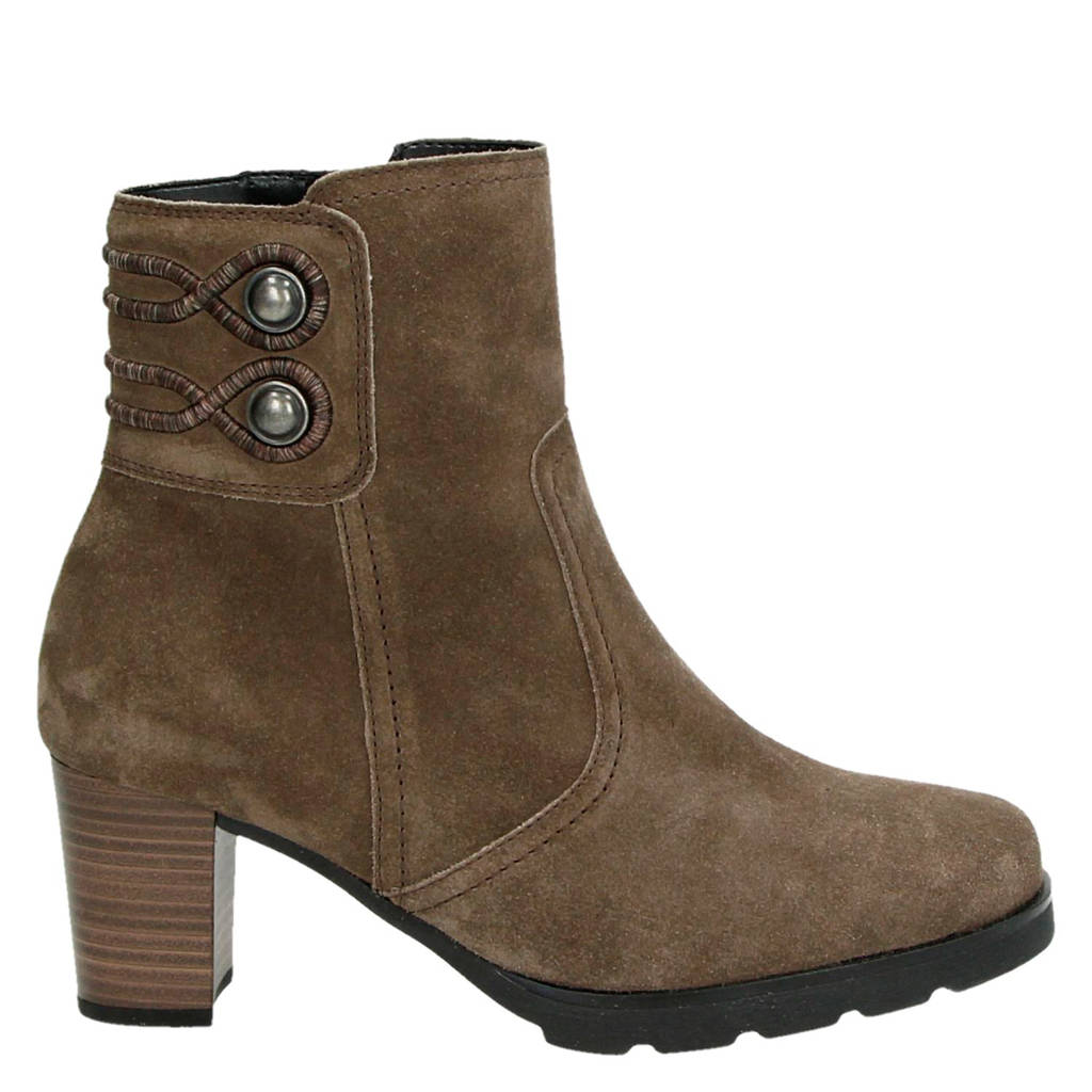 Enkellaarsen Leren Gabor Enkellaarsen Gabor Gabor Leren Taupe Leren Taupe vcU470