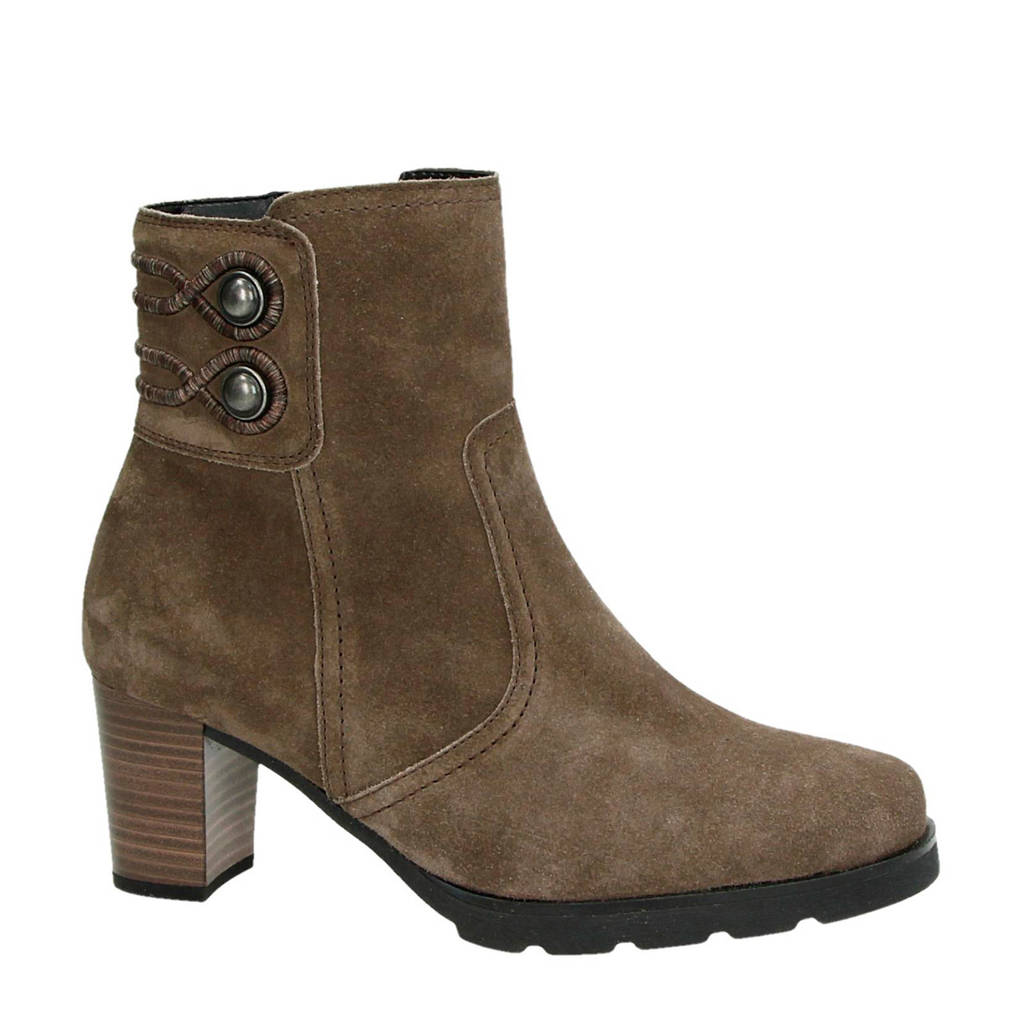 Enkellaarsen Leren Gabor Enkellaarsen Gabor Gabor Leren Taupe Leren Taupe vcU470