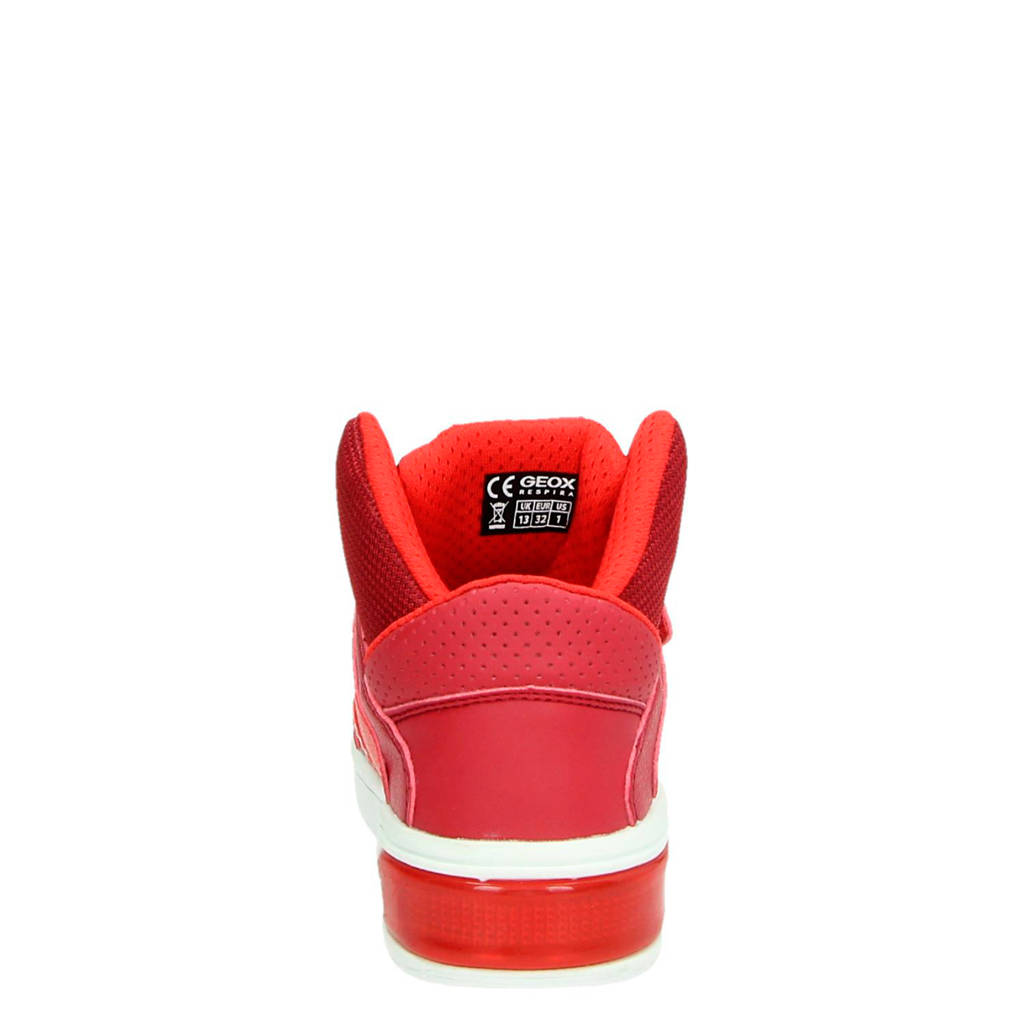 Leeg de prullenbak helper Publicatie Geox sneakers Xled met lichteffect rood | wehkamp