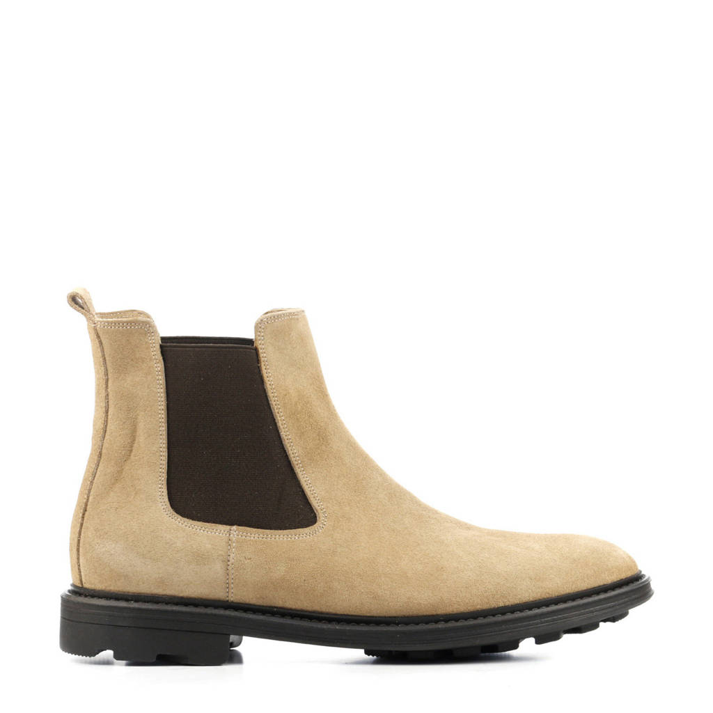 berry suede boots