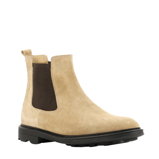 berry suede boots