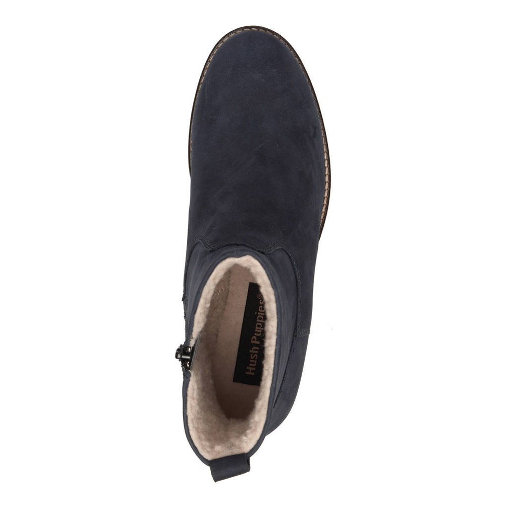 Donkerblauw Scapino Suède Hush Puppies Enkellaarzen pFwSXaP