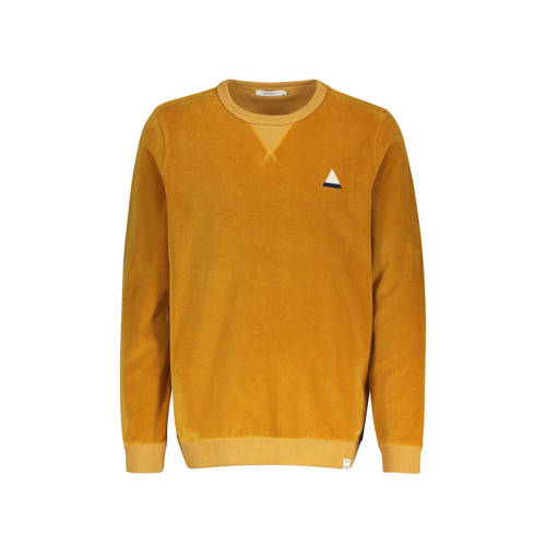 Sissyboy Sissy Boy Fluwelen Sweater Oker sissyboy kopen in de aanbieding