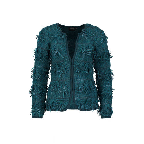 Claudia Strater Wollen Vest Petrol claudia strater kopen in de aanbieding Claudia Strater Wollen Vest Petrol claudia strater kopen in de aanbieding