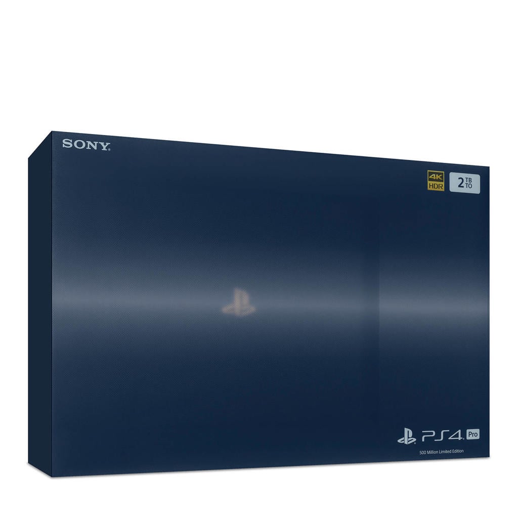 Sony PlayStation 4 Pro 2 TB 500 Million limited edition
