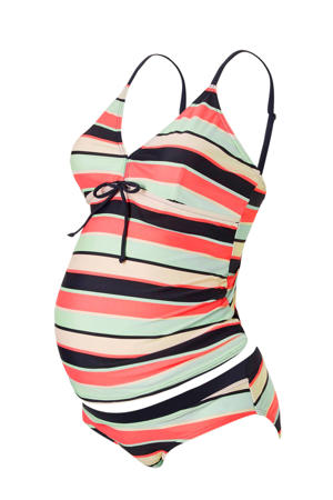 positie tankini met all over streep