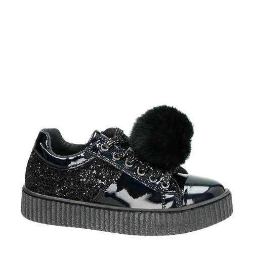 Kipling Imitatieleren Sneakers Zwart kipling kopen in de aanbieding