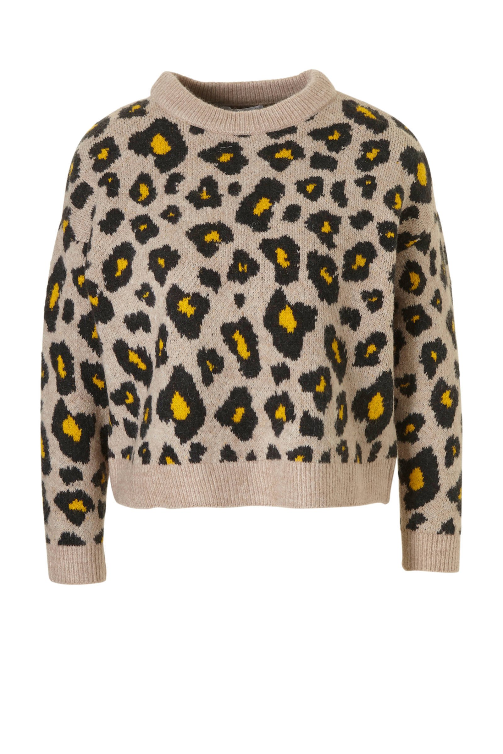 Mango gebreide trui met luipaardprint bruin | wehkamp Luipaardprint truien kopen? | BESLIST.nl | Nieuwe collectie