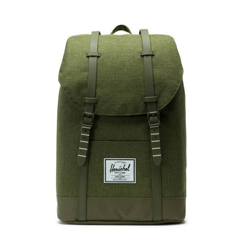 Herschel 154 Inch Rugzak Retreat Olijfgroen herschel kopen in de aanbieding