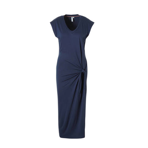 whkmp's beachwave jersey jurk donkerblauw whkmp's beachwave jersey jurk donkerblauw
