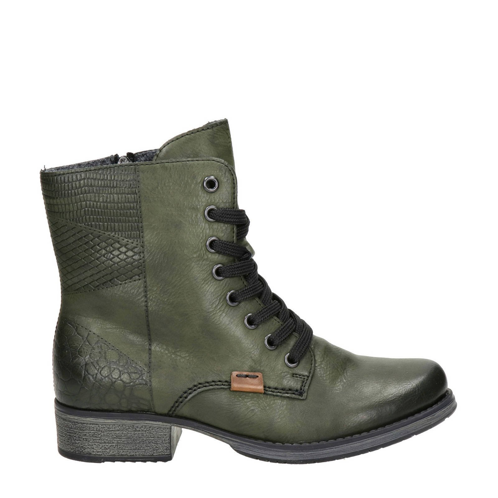 Rieker 2025 veterboots groen