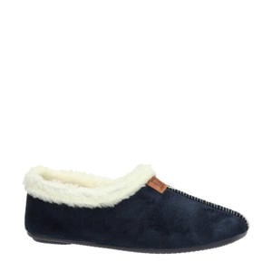 pantoffels donkerblauw