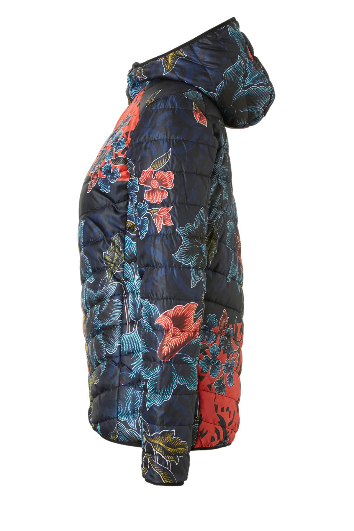 omkeerbare jas met bloemenprint | wehkamp