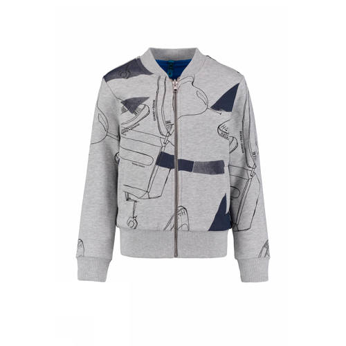 Cks Kids Bombervest Met Printopdruk Grijs cks kids kopen in de aanbieding