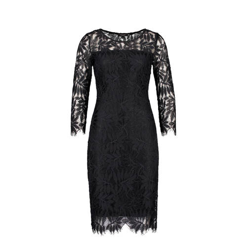 Claudia Strater Jurk Met Kant Zwart claudia strater kopen in de aanbieding