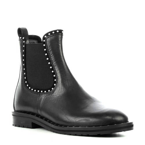 Hip Leren Chelsea Boots Zwart hip kopen in de aanbieding
