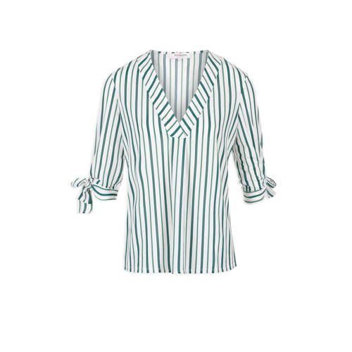 Morgan Gestreepte Top Ecrugroenblauw morgan kopen in de aanbieding Morgan Gestreepte Top Ecrugroenblauw morgan kopen in de aanbieding
