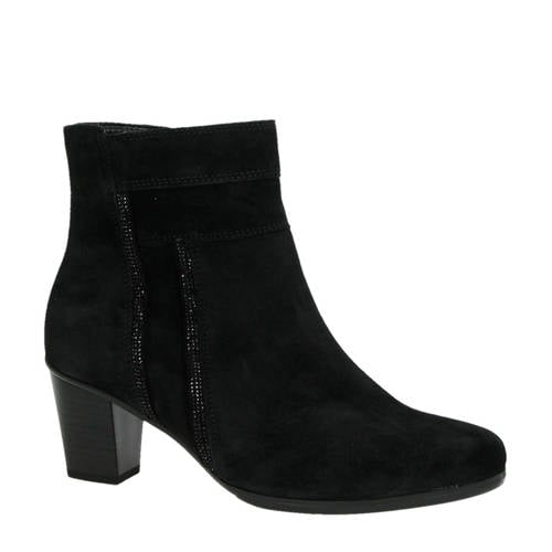 Gabor Suede Enkellaarzen Met Studs Zwart gabor kopen in de aanbieding Gabor Suede Enkellaarzen Met Studs Zwart gabor kopen in de aanbieding